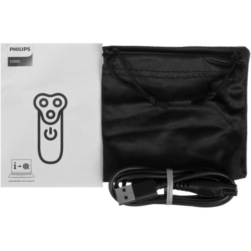 Бритва роторная/ Бритва роторная Philips S3242/12 реж.эл.:3 питан.:аккум. черный/серебристый