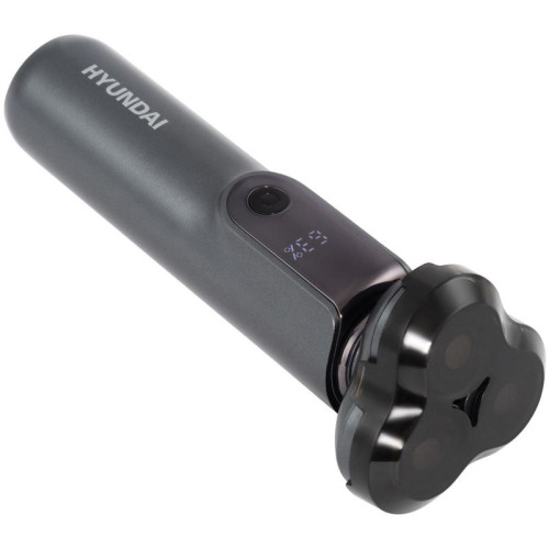 Бритва роторная/ Бритва роторная Hyundai H-SH8080 реж.эл.:3 питан.:аккум. серебристый