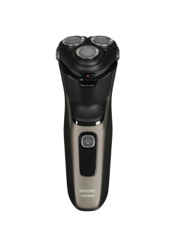 Бритва роторная/ Бритва роторная Philips S3242/12 реж.эл.:3 питан.:аккум. черный/серебристый