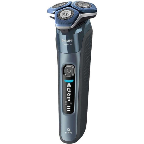 Бритва роторная/ Бритва роторная Philips S7882/55 реж.эл.:3 питан.:аккум. синий/серебристый Бритва роторная/ Бритва роторная Philips S7882/55 реж.эл.:3 питан.:аккум. синий/серебристый