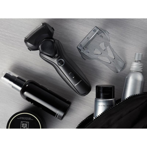 Бритва сетчатая/ Бритва сетчатая Panasonic ES-RT37 реж.эл.:3 питан.:аккум. черный