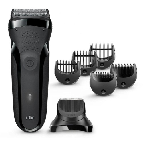Бритва сетчатая/ Бритва сетчатая Braun Series 3 300BT реж.эл.:2 питан.:аккум. черный Бритва сетчатая/ Бритва сетчатая Braun Series 3 300BT реж.эл.:2 питан.:аккум. черный