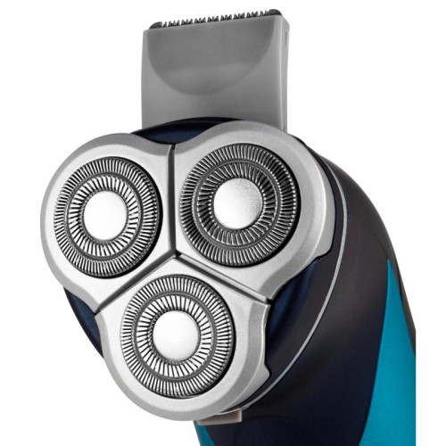 Бритва роторная/ Бритва роторная Starwind SSH 1525 реж.эл.:3 питан.:аккум. голубой/черный