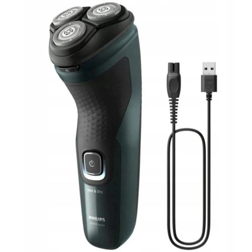 Бритва роторная/ Бритва роторная Philips X3052/00 реж.эл.:3 питан.:аккум. зеленый