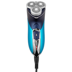 Бритва роторная/ Бритва роторная Starwind SSH 1525 реж.эл.:3 питан.:аккум. голубой/черный