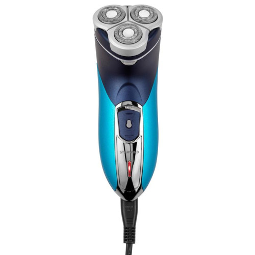 Бритва роторная/ Бритва роторная Starwind SSH 1525 реж.эл.:3 питан.:аккум. голубой/черный