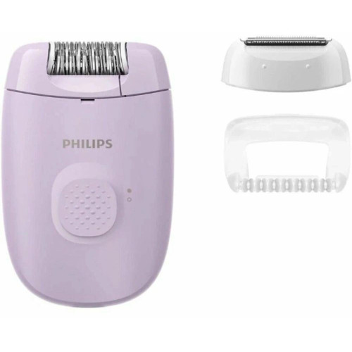 Эпилятор/ Эпилятор Philips BRE237/00 скор.:1 насад.:2 от электр.сети фиолетовый