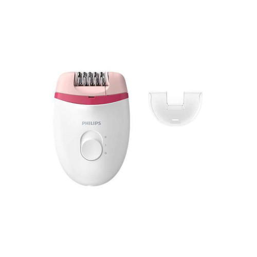 Эпилятор/ Эпилятор Philips BRE235/00 скор.:2 насад.:1 от электр.сети белый/розовый