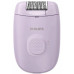 Эпилятор/ Эпилятор Philips BRE237/00 скор.:1 насад.:2 от электр.сети фиолетовый