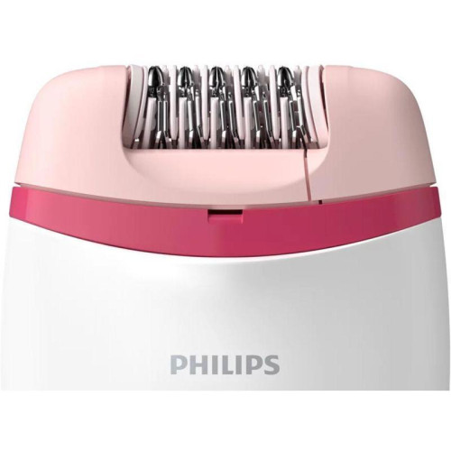 Эпилятор/ Эпилятор Philips BRE235/00 скор.:2 насад.:1 от электр.сети белый/розовый Эпилятор/ Эпилятор Philips BRE235/00 скор.:2 насад.:1 от электр.сети белый/розовый