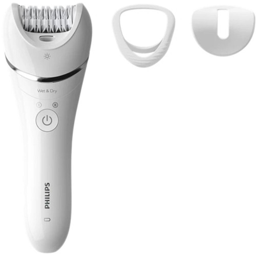 Эпилятор/ Эпилятор Philips BRE700/01 скор.:2 насад.:2 от аккум. белый