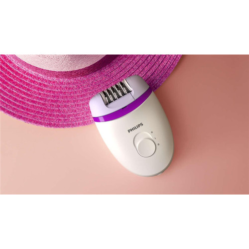 Эпилятор Philips/ Эпилятор, питание от сети, металлическая система эпиляции,моющаяся головка, щеточка для чистки