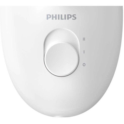 Эпилятор/ Эпилятор Philips BRE255/00 скор.:2 насад.:2 от электр.сети белый/красный