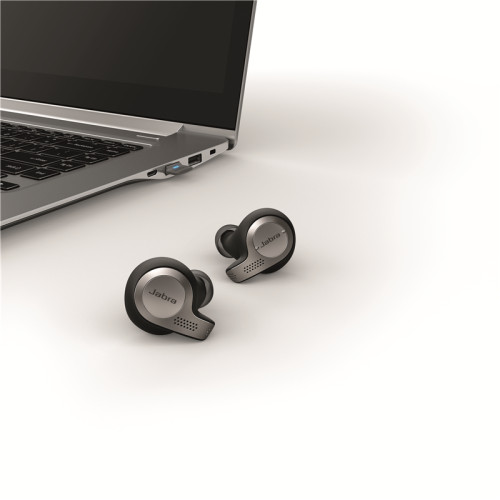 Гарнитура беспроводная/ Jabra Evolve 65t, Titanium Black, MS