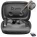 Гарнитура беспроводная/ Poly Voyager Free 60 UC Carbon Black Earbuds, BT700 USB A adapter, Basic Charge Case
