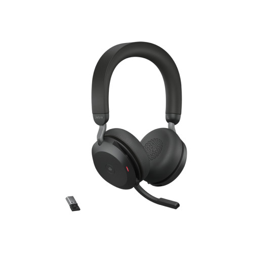 Гарнитура беспроводная/ Jabra Evolve2 75, Link380c MS Stereo Stand Black Гарнитура беспроводная/ Jabra Evolve2 75, Link380c MS Stereo Stand Black