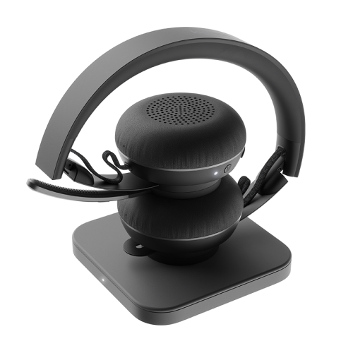 Гарнитура/ Logitech Headset Wireless Zone Teams Graphite