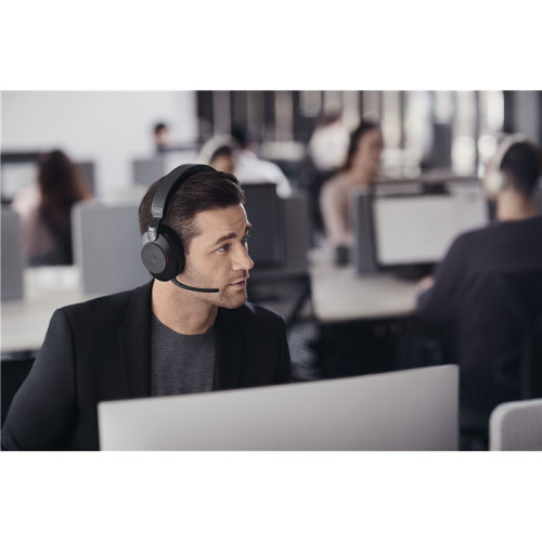 Гарнитура беспроводная/ Jabra Evolve2 85, Link380c UC Stereo Black Гарнитура беспроводная/ Jabra Evolve2 85, Link380c UC Stereo Black