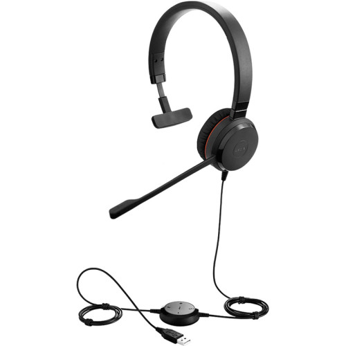 Гарнитура проводная/ Jabra EVOLVE 30 II Mono MS, USB-C