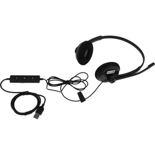 Гарнитура проводная Yealink UH34 Lite Dual UC черный