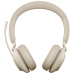 Гарнитура беспроводная/ Jabra Evolve2 65, Link380c MS Stereo Beige Гарнитура беспроводная/ Jabra Evolve2 65, Link380c MS Stereo Beige
