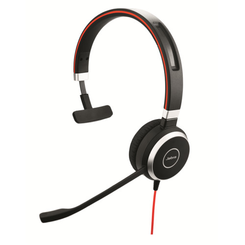 Гарнитура проводная/ Jabra EVOLVE 40 MS, Mono, USB-C