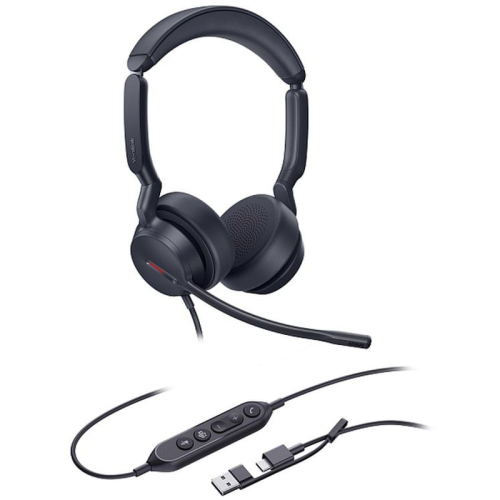 Гарнитура проводная/ Yealink UH44 Dual UC USB-C/A [1308187]