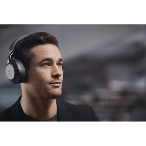 Гарнитура беспроводная/ Jabra Evolve2 85, Link380c MS Stereo Stand Black Гарнитура беспроводная/ Jabra Evolve2 85, Link380c MS Stereo Stand Black
