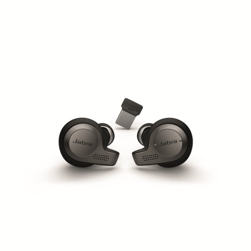 Гарнитура беспроводная/ Jabra Evolve 65t, Titanium Black, UC