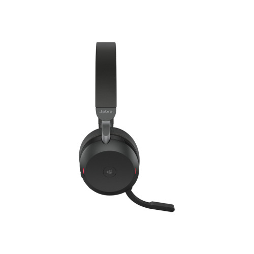 Наушники с микрофоном Jabra Evolve2 75, Link380a MS Stereo Black черный накладные BT/Radio оголовье (27599-999-999)