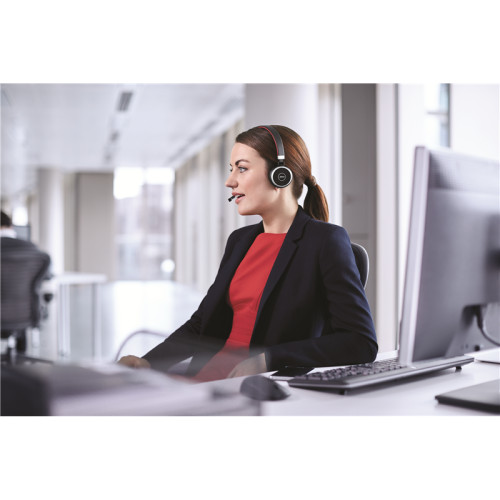 Гарнитура беспроводная/ Jabra Evolve 75 Stereo UC, Charging stand & Link 370 Гарнитура беспроводная/ Jabra Evolve 75 Stereo UC, Charging stand & Link 370