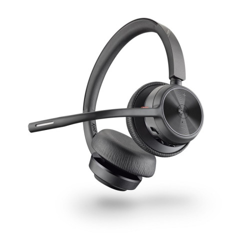 Гарнитура беспроводная/ VOYAGER 4320 UC,V4320-M C (COMPUTER & MOBILE) MICROSOFT TEAMS CERTIFIED, USB-C, STEREO BLUETOOTH HEADSET, WITH CHARGE STAND, WORLDWIDE