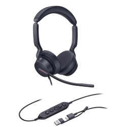 Гарнитура проводная/ Yealink UH46 Dual UC USB-C/A [1308183]
