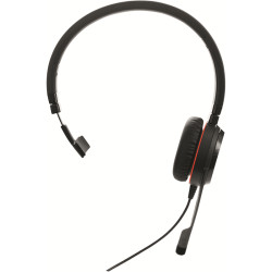 Наушники с микрофоном Jabra EVOLVE 30 II MS Mono черный/красный 2м накладные USB оголовье (5393-823-309)