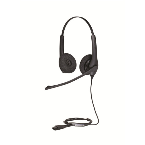 Гарнитура проводная/ Jabra BIZ 1500 Duo, QD, NC, EMEA Гарнитура проводная/ Jabra BIZ 1500 Duo, QD, NC, EMEA
