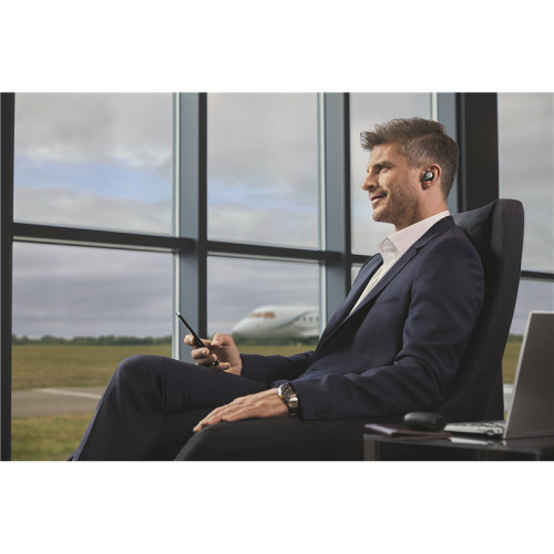 Гарнитура беспроводная/ Jabra Evolve 65t, Titanium Black, MS
