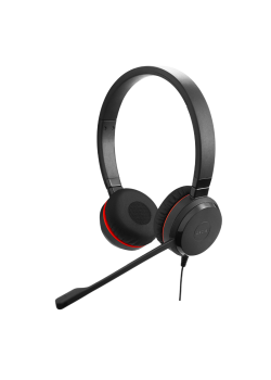 Гарнитура проводная/ Jabra Evolve 20 SE, Stereo MS, USB C/A adapter, Leather