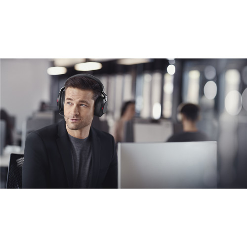 Гарнитура беспроводная/ Jabra Evolve2 85, Link380c UC Stereo Black Гарнитура беспроводная/ Jabra Evolve2 85, Link380c UC Stereo Black