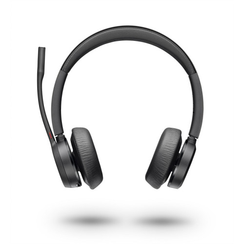 Гарнитура беспроводная/ VOYAGER 4320 UC,V4320-M C (COMPUTER & MOBILE) MICROSOFT TEAMS CERTIFIED, USB-A, STEREO BLUETOOTH HEADSET, WITH CHARGE STAND, WORLDWIDE