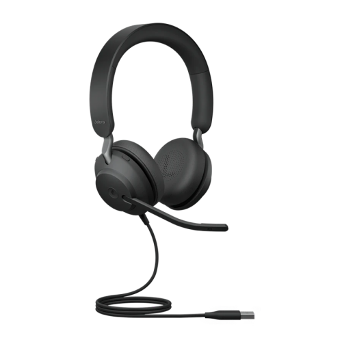 Гарнитура проводная/ Jabra Evolve2 40, USB-A, MS Stereo