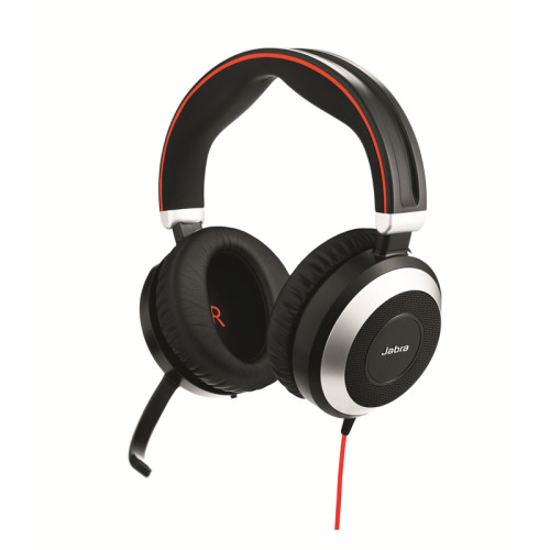 Гарнитура проводная/ Jabra EVOLVE 80 UC Stereo