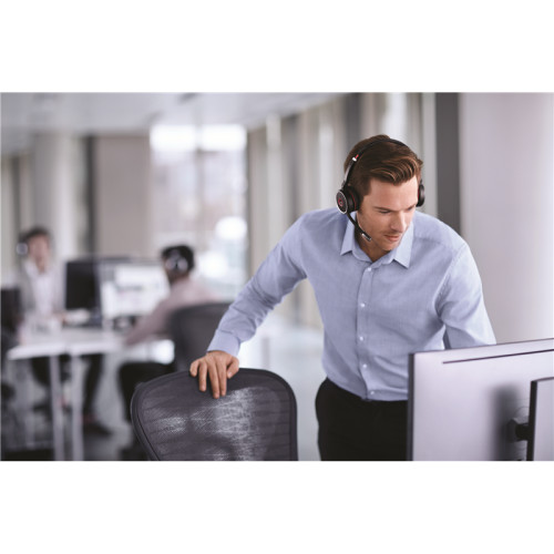 Гарнитура беспроводная/ Jabra Evolve 75 Stereo UC, Charging stand & Link 370 Гарнитура беспроводная/ Jabra Evolve 75 Stereo UC, Charging stand & Link 370
