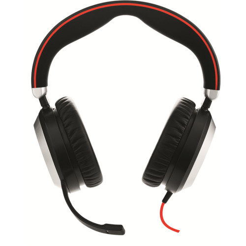 Гарнитура проводная/ Jabra EVOLVE 80 MS Stereo