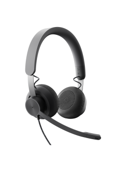 Гарнитура/ Logitech Headset Zone Wired  Teams Graphite