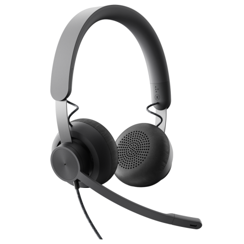 Гарнитура/ Logitech Headset Zone Wired  Teams Graphite