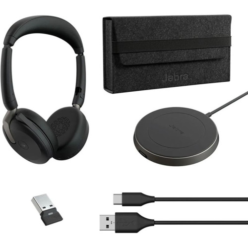 Гарнитура беспроводная/ Jabra Evolve2 65 Flex, Link380a MS Stereo WLC