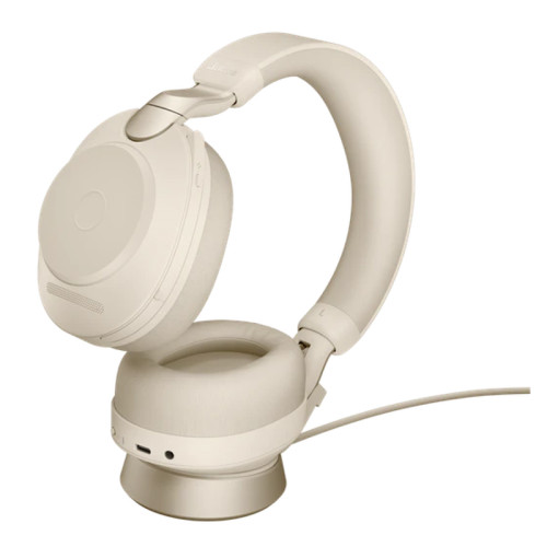 Гарнитура беспроводная/ Jabra Evolve2 85, Link380c UC Stereo Stand Beige