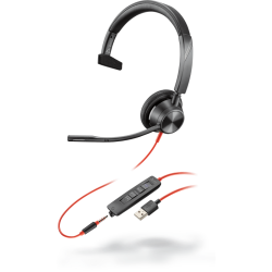Гарнитура проводная/ Blackwire 3315, BW3315 USB-A
