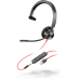 Гарнитура проводная/ Blackwire 3315, BW3315 USB-A