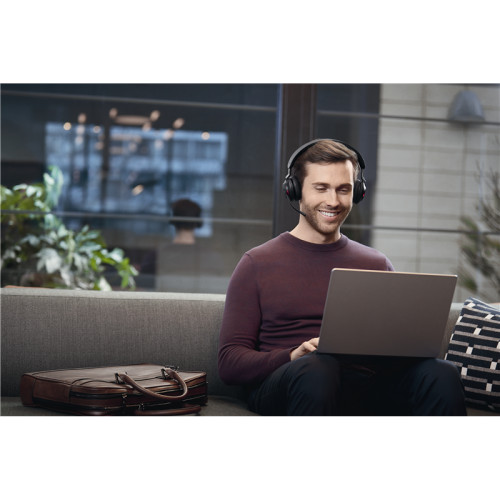 Гарнитура беспроводная/ Jabra Evolve2 65, Link380c MS Stereo Stand Black Гарнитура беспроводная/ Jabra Evolve2 65, Link380c MS Stereo Stand Black